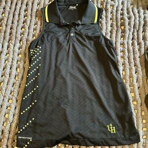 PING sleeveless golfing polo